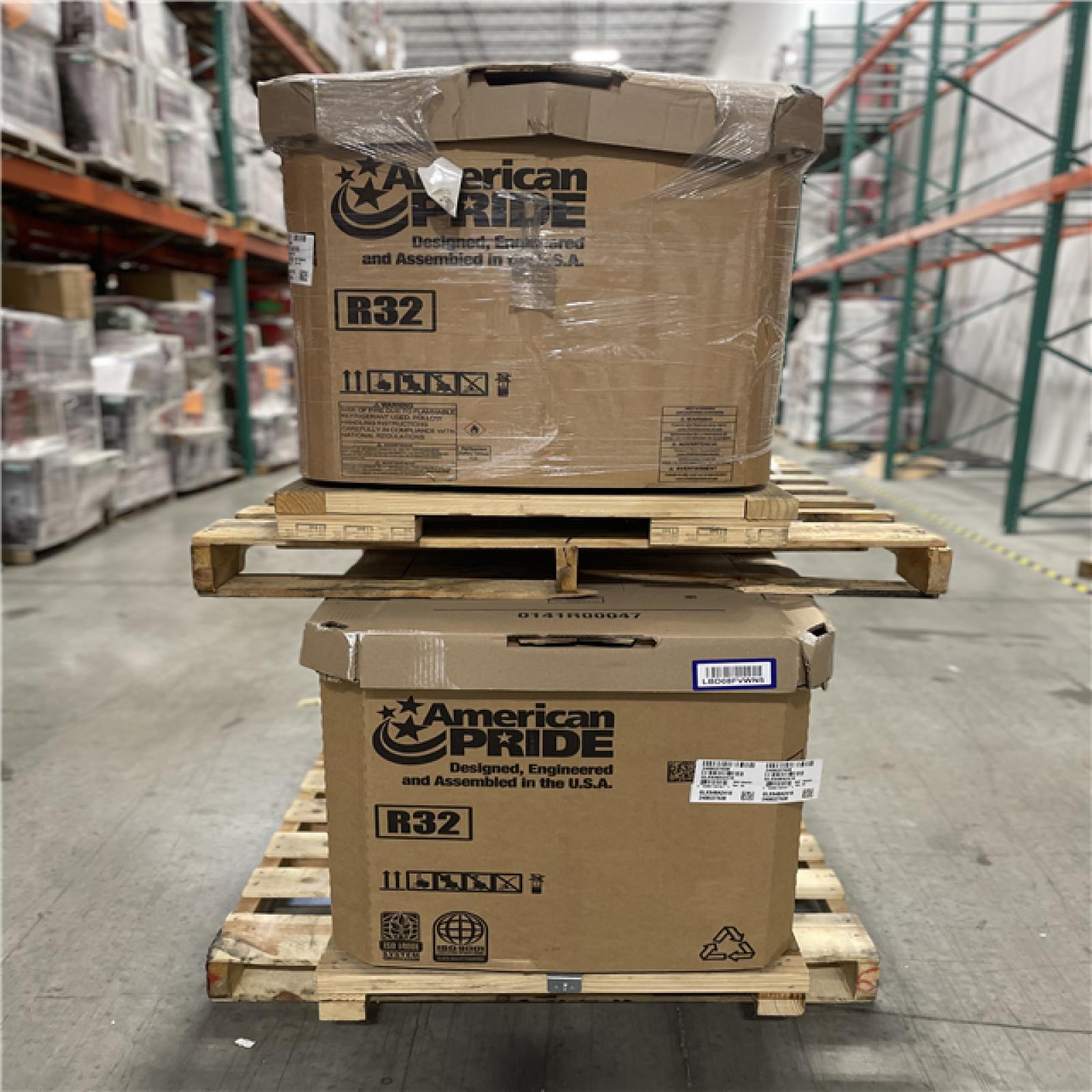 DALLAS LOCATION - GOODMAN 2 Ton 15.2 SEER2 60k BTU PALLET-(4 UNITS)