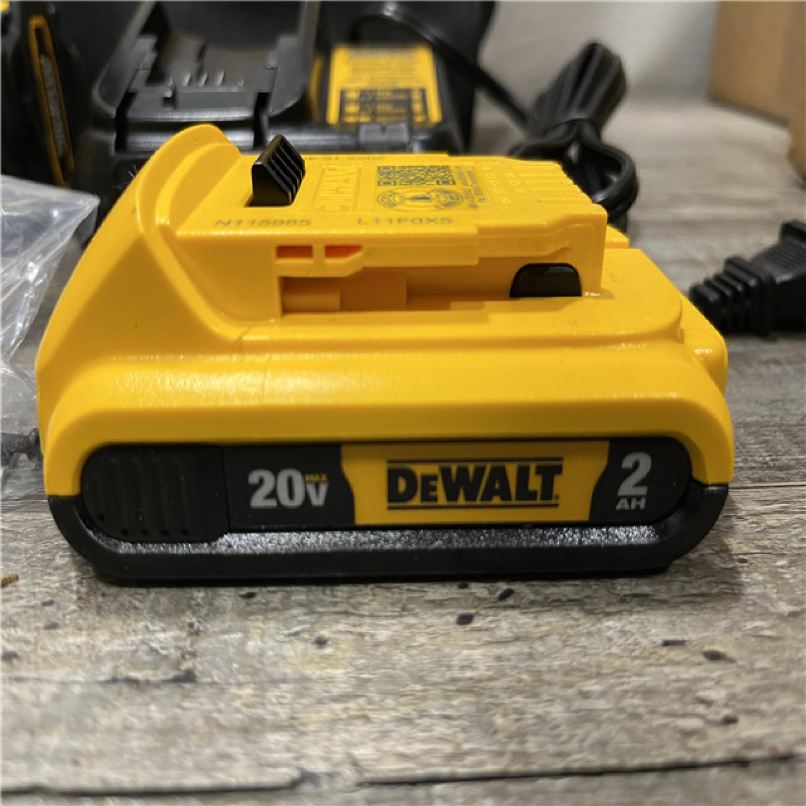 AS-IS DEWALT Atomic 20V Lithium-Ion Cordless Compact 1/2 in. Drill/Driver Kit