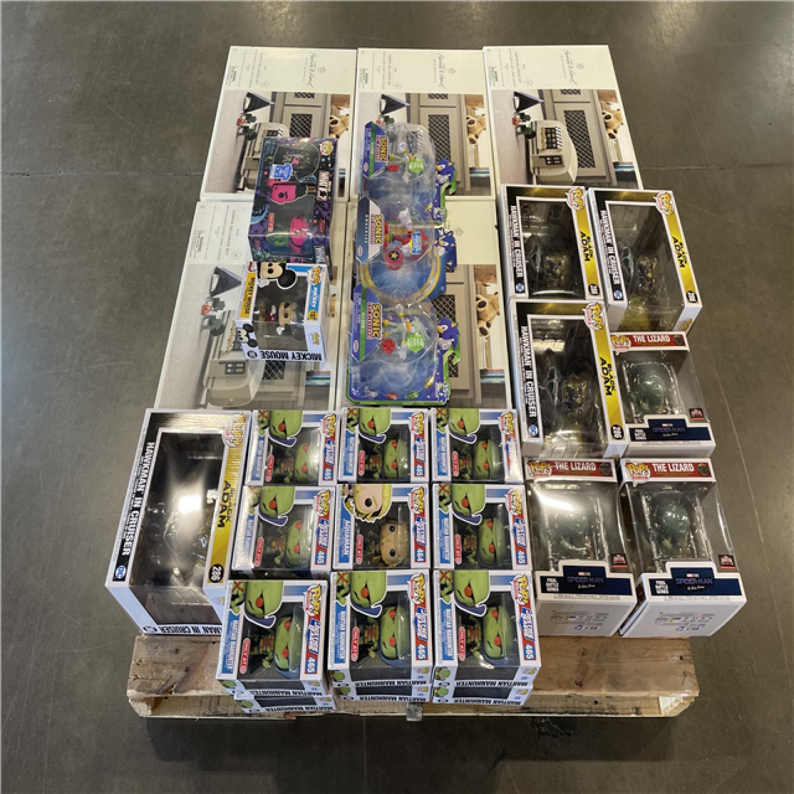 DALLAS LOCATION- NEW!- BULLSEYE MIXED TOY PALLET