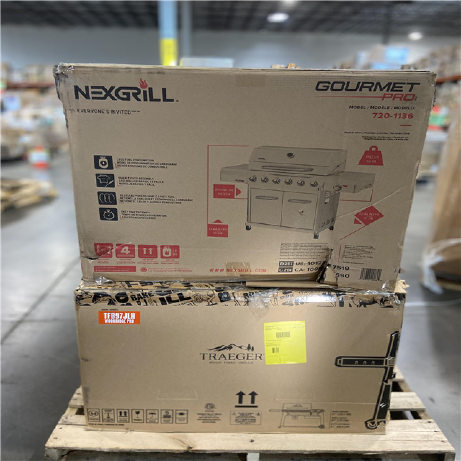 DALLAS LOCATION - MIXED GRILL PALLET - (2 UNITS)