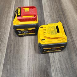 AS-IS DEWALT FLEXVOLT 20V/60V MAX Lithium-Ion 6.0Ah Battery Pack (2 Pack)