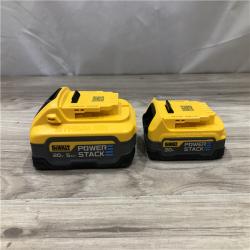 AS-IS DEWALT 20V MAX XR POWERSTACK Lithium-Ion Battery Starter Kit