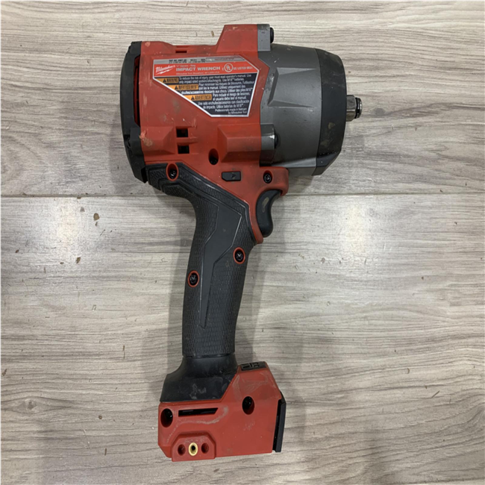 AS-IS Milwaukee FUEL 18V Lithium-Ion Brushless Cordless 1/2 in. Impact Wrench with Friction Ring (Tool-Only)