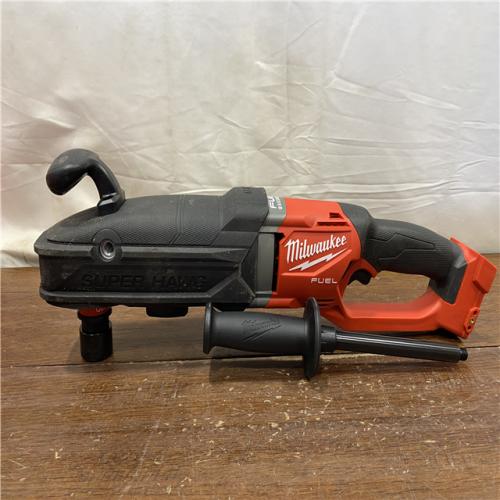 AS-IS Milwaukee M18 FUEL Brushless Cordless SUPER HAWG 7/16 in. Right Angle Drill (Tool-Only)