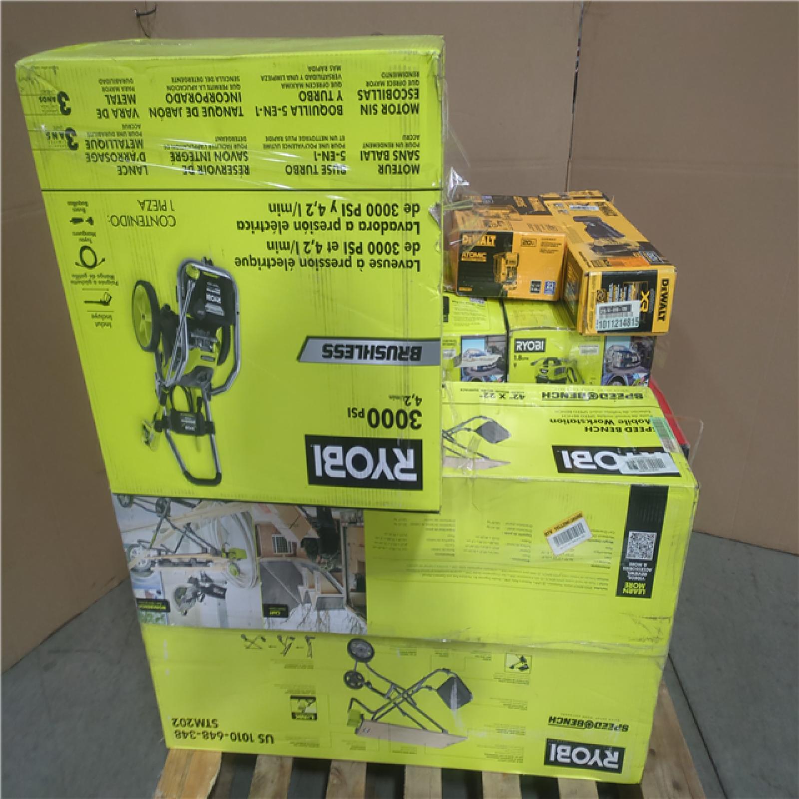 CALIFORNIA AS-IS TOOL PALLET