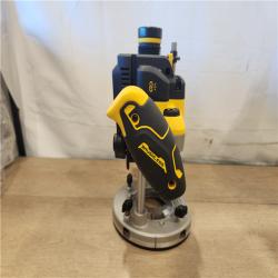 AS-IS- 20V MAX XR 2-1/4 Peak HP Brushless Cordless Plunge Router (Tool Only)