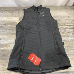 AS-IS Milwaukee Women's Medium 12-Volt Lithium-Ion Cordless Axis Black Heated Vest Kit