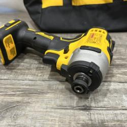 AS-IS DEWALT Atomic 20V Max Lithium-Ion Brushless Cordless Compact 1/4 in. Impact Driver Kit