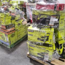 Pittston Location As-Is Power Tools Partial Truckload (10 Pallets) 8211-B