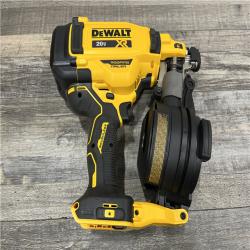 AS-IS DEWALT 20V MAX 15-Degree Electric Cordless Roofing Nailer (Tool Only)