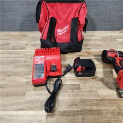 HOUSTON LOCATION - AS - IS Milwaukee 18V Lithium-Ion Brushless Cordless 1/2 in. Compact Drill/Driver Kit