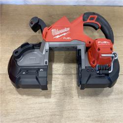 AS-IS Milwaukee FUEL 18V Lithium-Ion Brushless Cordless Deep Cut Band Saw (Tool-Only)