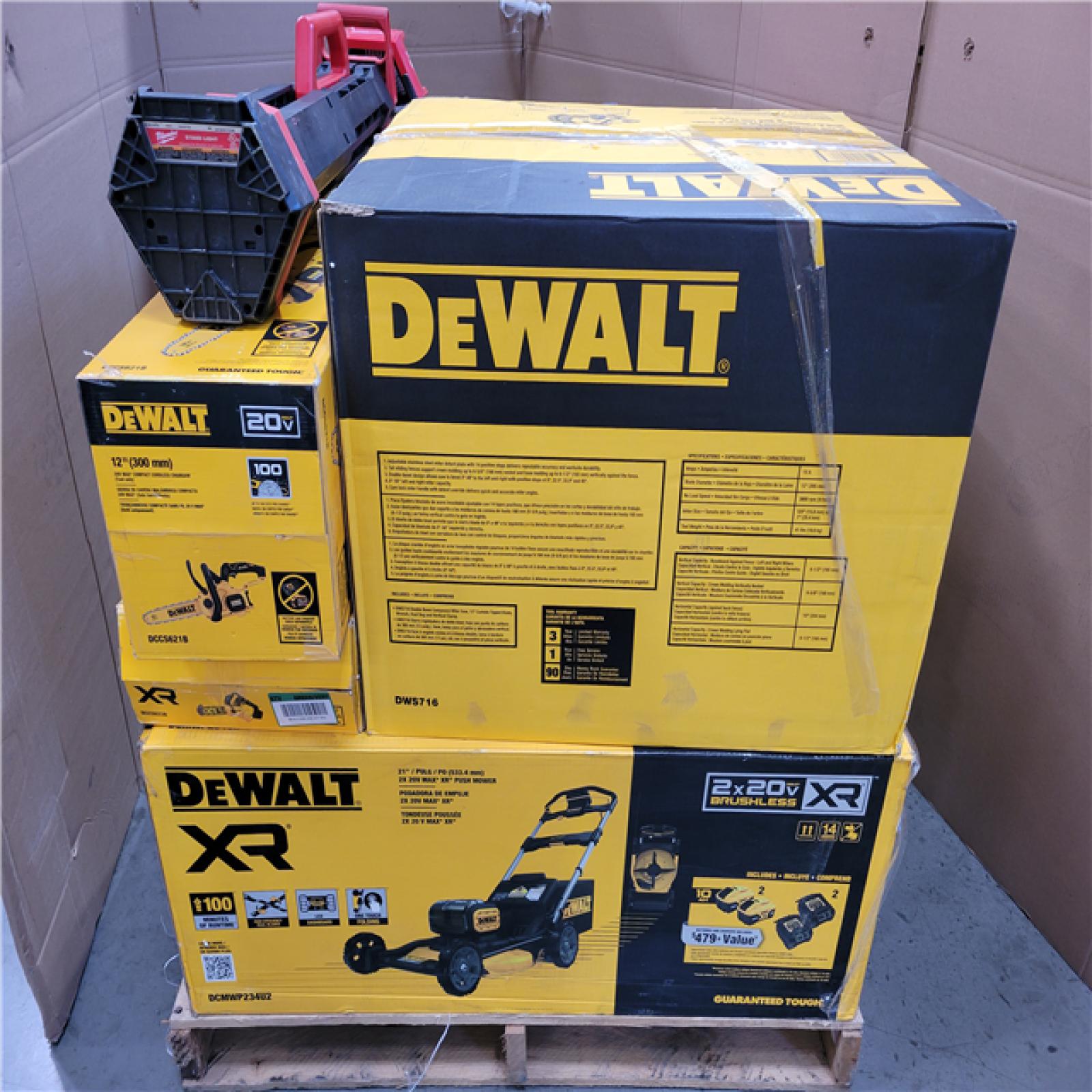 CALIFORNIA AS-IS TOOL PALLET