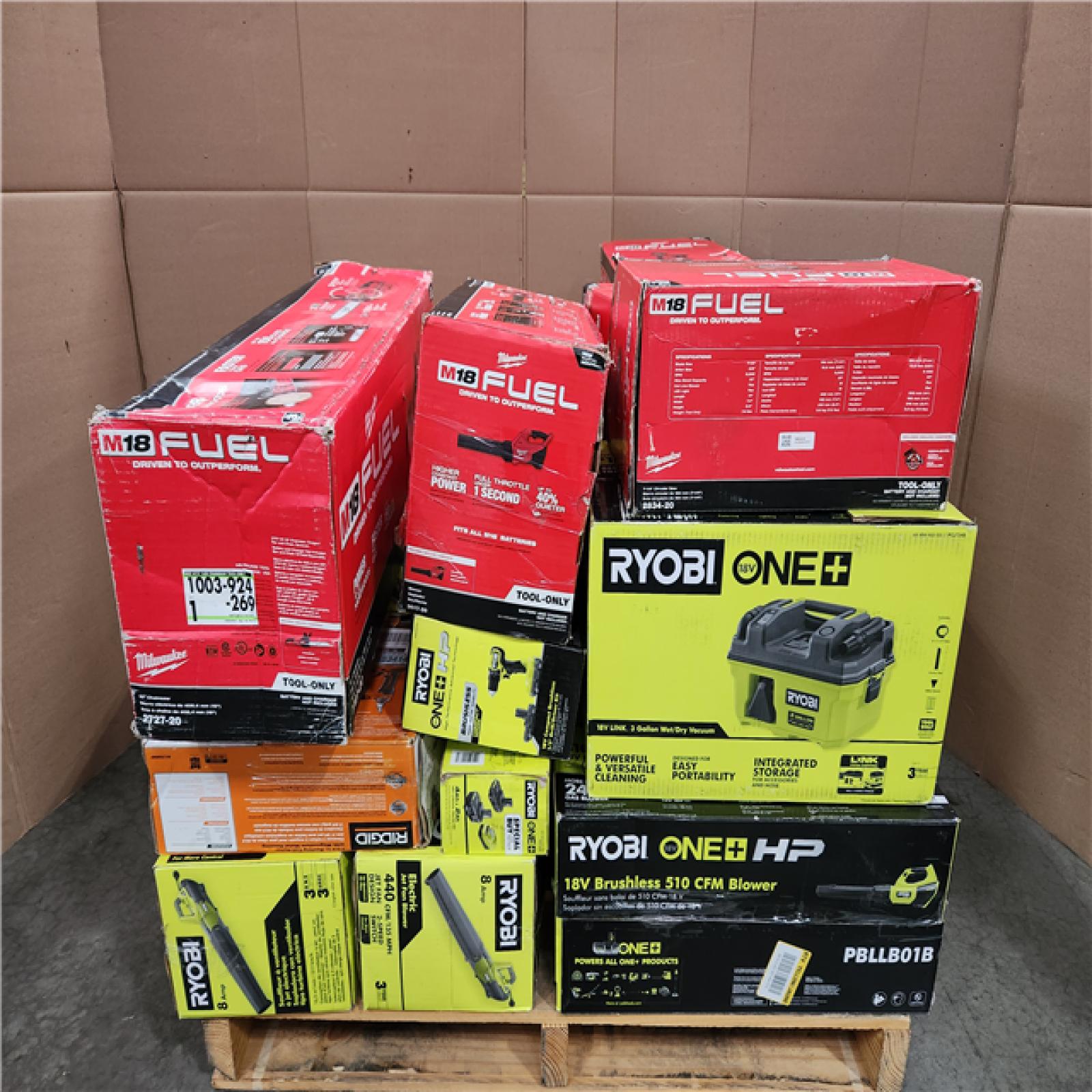 California AS-IS Tool Pallet