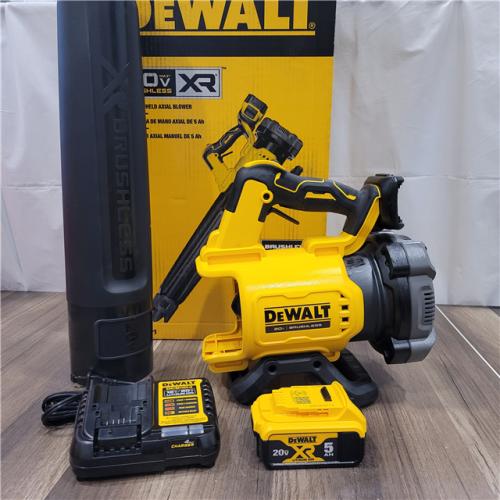 AS-IS   DEWALT 20V MAX* XR Brushless Cordless Handheld Blower Kit