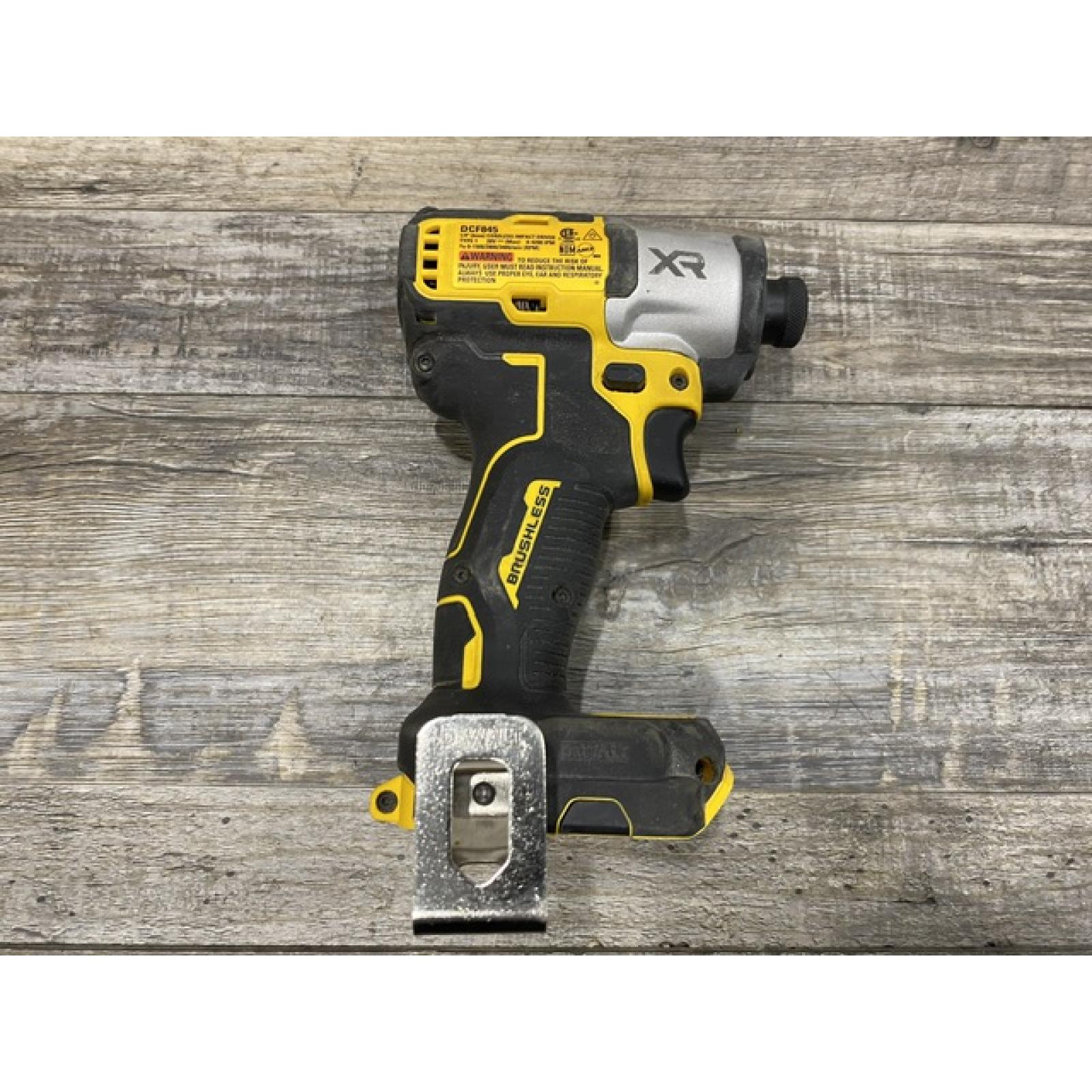 AS-IS DEWALT 20-Volt Maximum XR Lithium-Ion Cordless Brushless 1/4 in. 3-Speed Impact Driver Kit