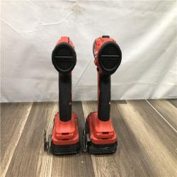 AS-IS Milwaukee 18V Lithium-Ion Brushless Cordless Compact Drill/Impact Combo Kit