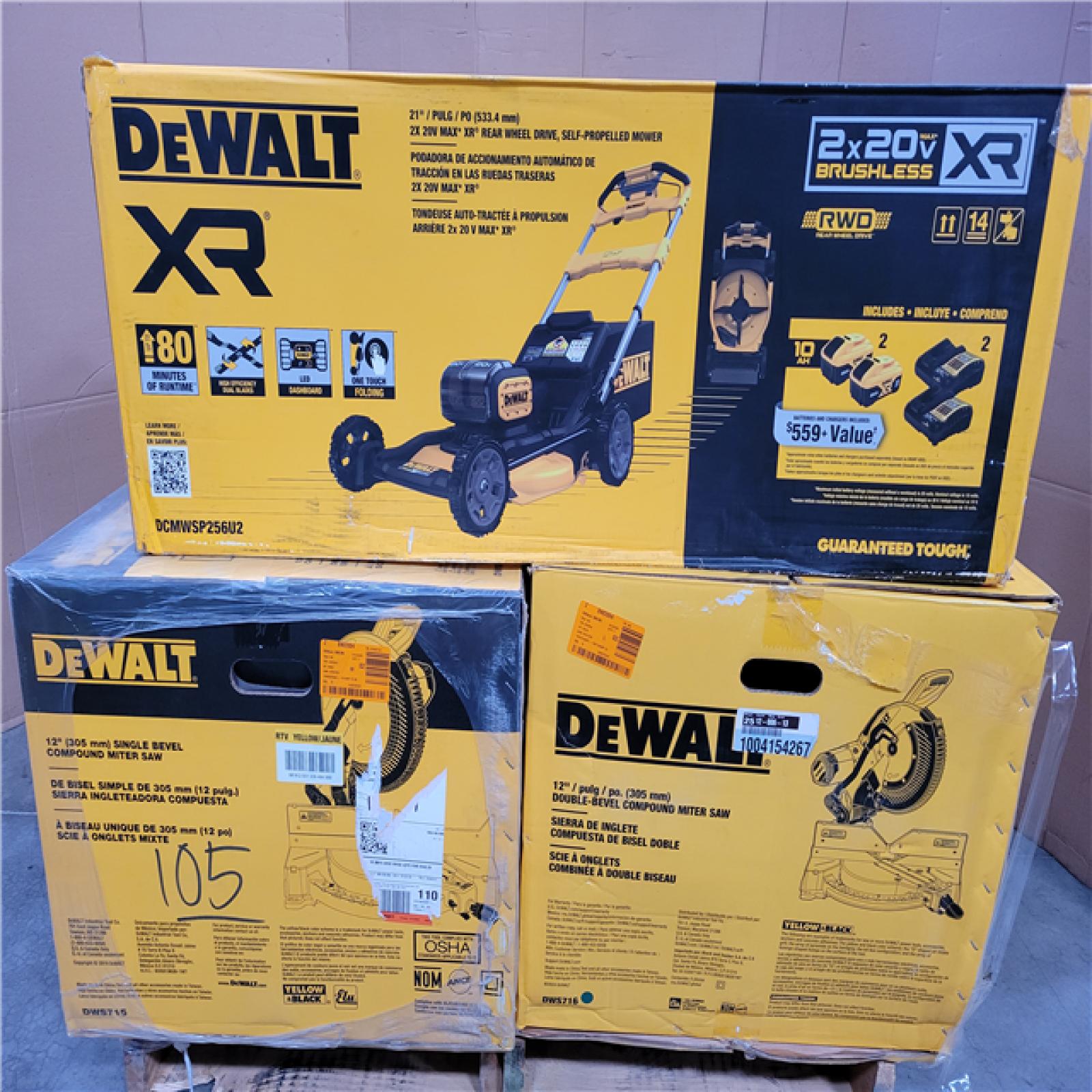 CALIFORNIA AS-IS TOOL PALLET