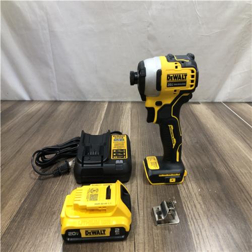 AS-IS DEWALT Atomic 20V Max Lithium-Ion Brushless Cordless Compact 1/4 in. Impact Driver Kit