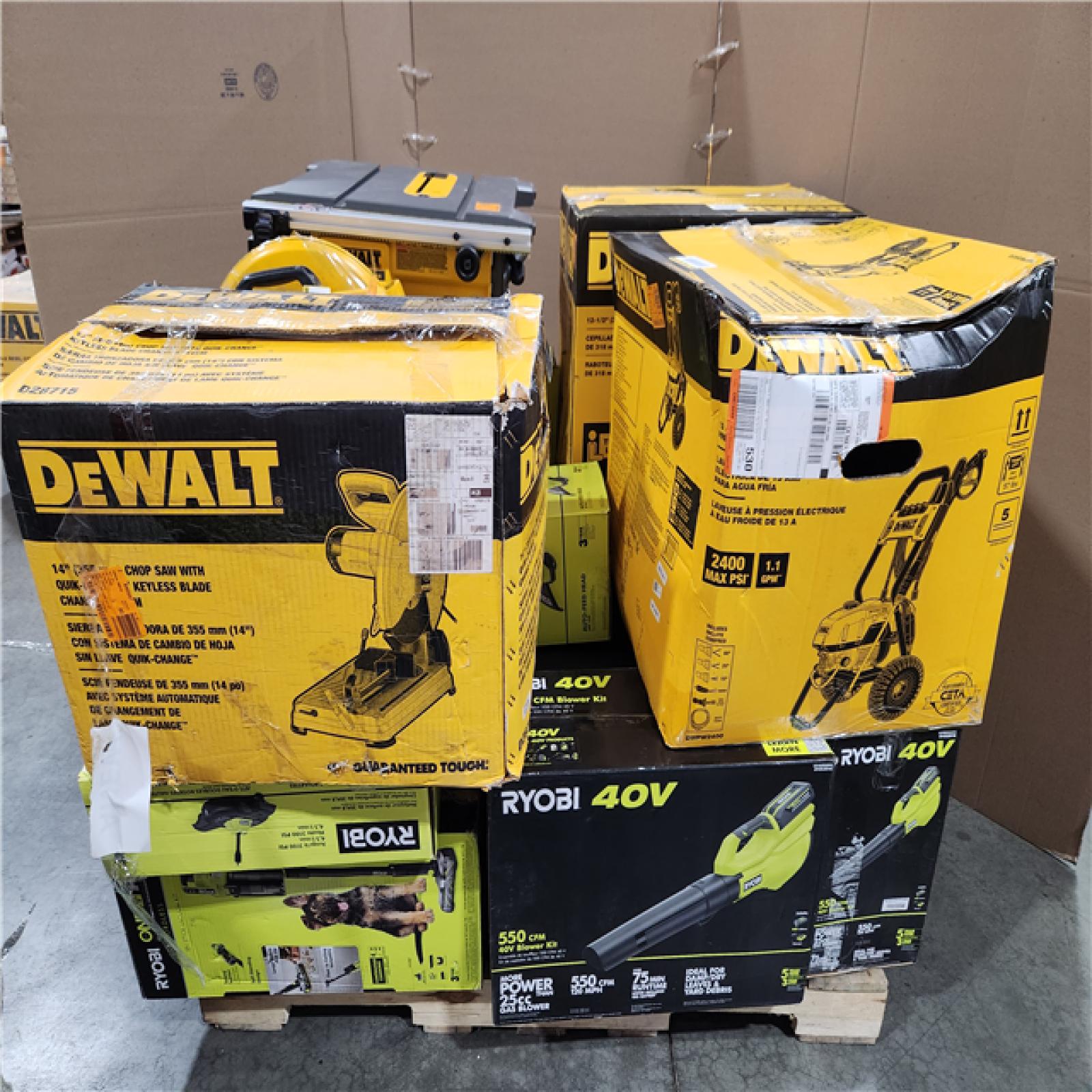 CALIFORNIA AS-IS TOOL PALLET