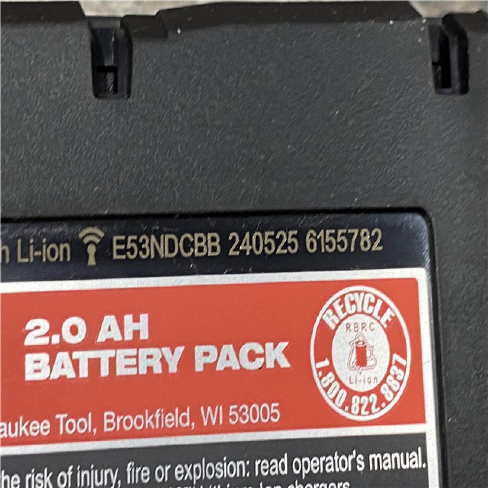 AS-IS Milwaukee 18V Lithium-Ion Brushless Cordless Compact Drill/Impact Combo Kit