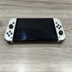 AS-IS Nintendo Switch - OLED Model with White Joy-Con