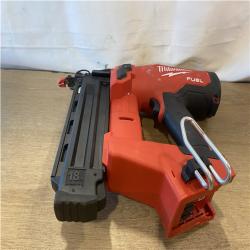 AS-IS Milwaukee FUEL 18-Volt Lithium-Ion Brushless Cordless Gen II 18-Gauge Brad Nailer (Tool-Only)