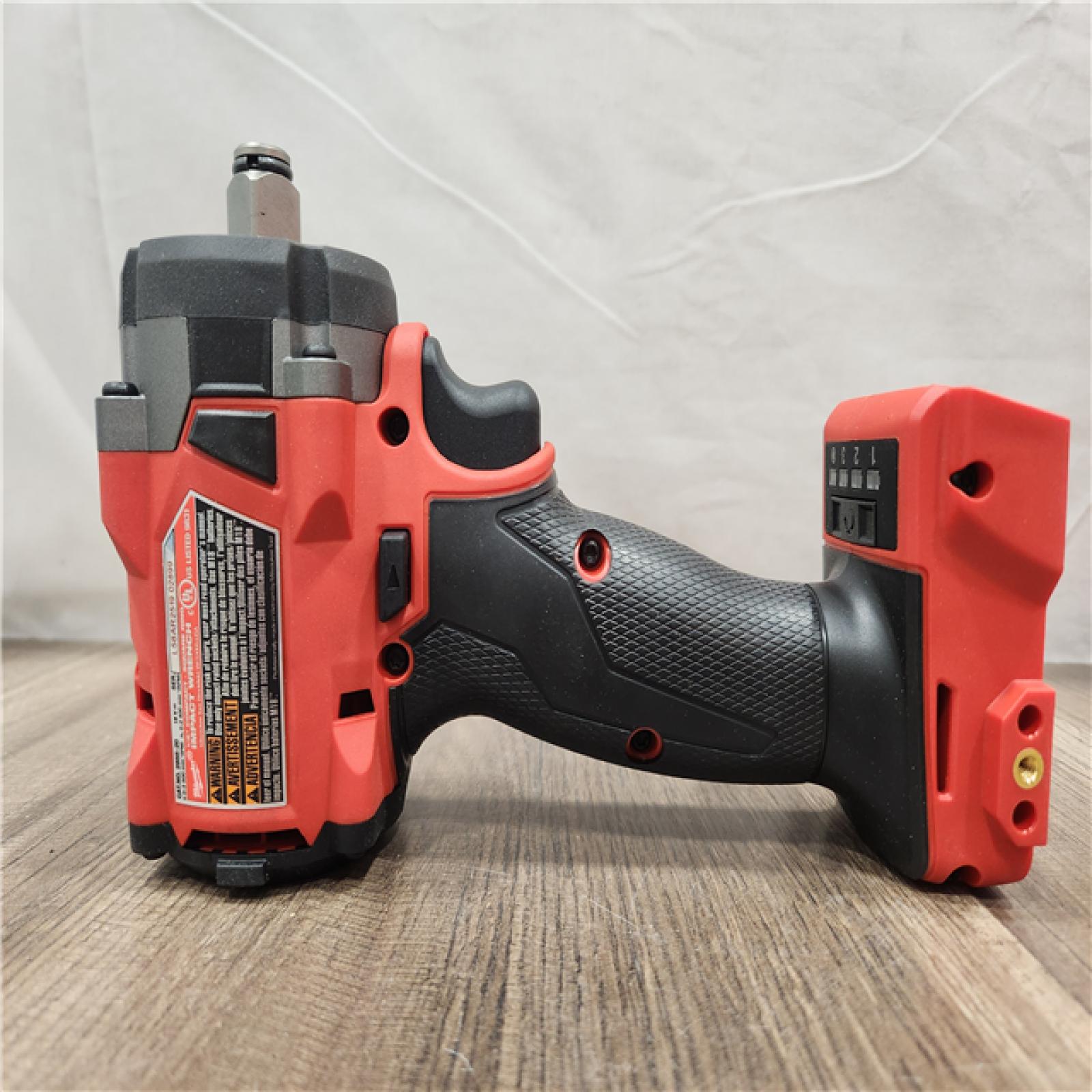 AS-IS- Milwaukee M18 18V Fuel 1/2 Compact Impact Wrench with Friction Ring (Tool-Only)