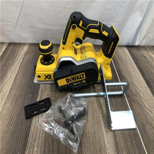 AS-IS DEWALT 20V MAX XR Cordless Brushless 3-1/4 in. Planer (Tool Only)