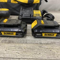 AS-IS DEWALT 20V MAX Cordless 1/2 in. Drill/Driver Kit