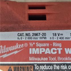 AS-IS Milwaukee FUEL 18V Cordless 1/2 in. Impact Wrench (Tool-Only)