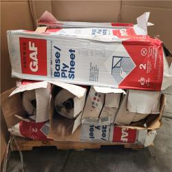 Phoenix Location AS-IS GAF Base Ply Sheets Pallet (12-Rolls)