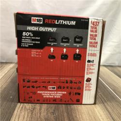 NEW- Milwaukee 18-Volt Lithium-Ion High Output Starter Kit