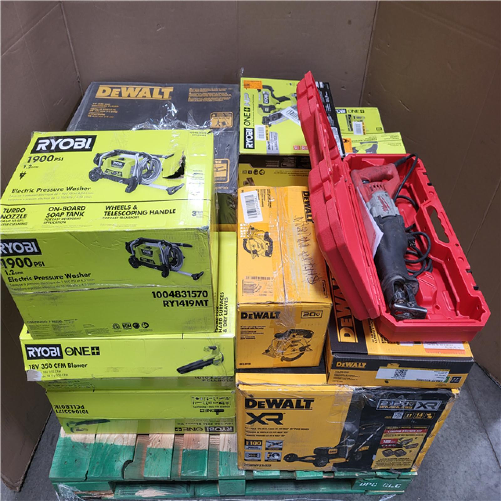 CALIFORNIA AS-IS TOOL PALLET