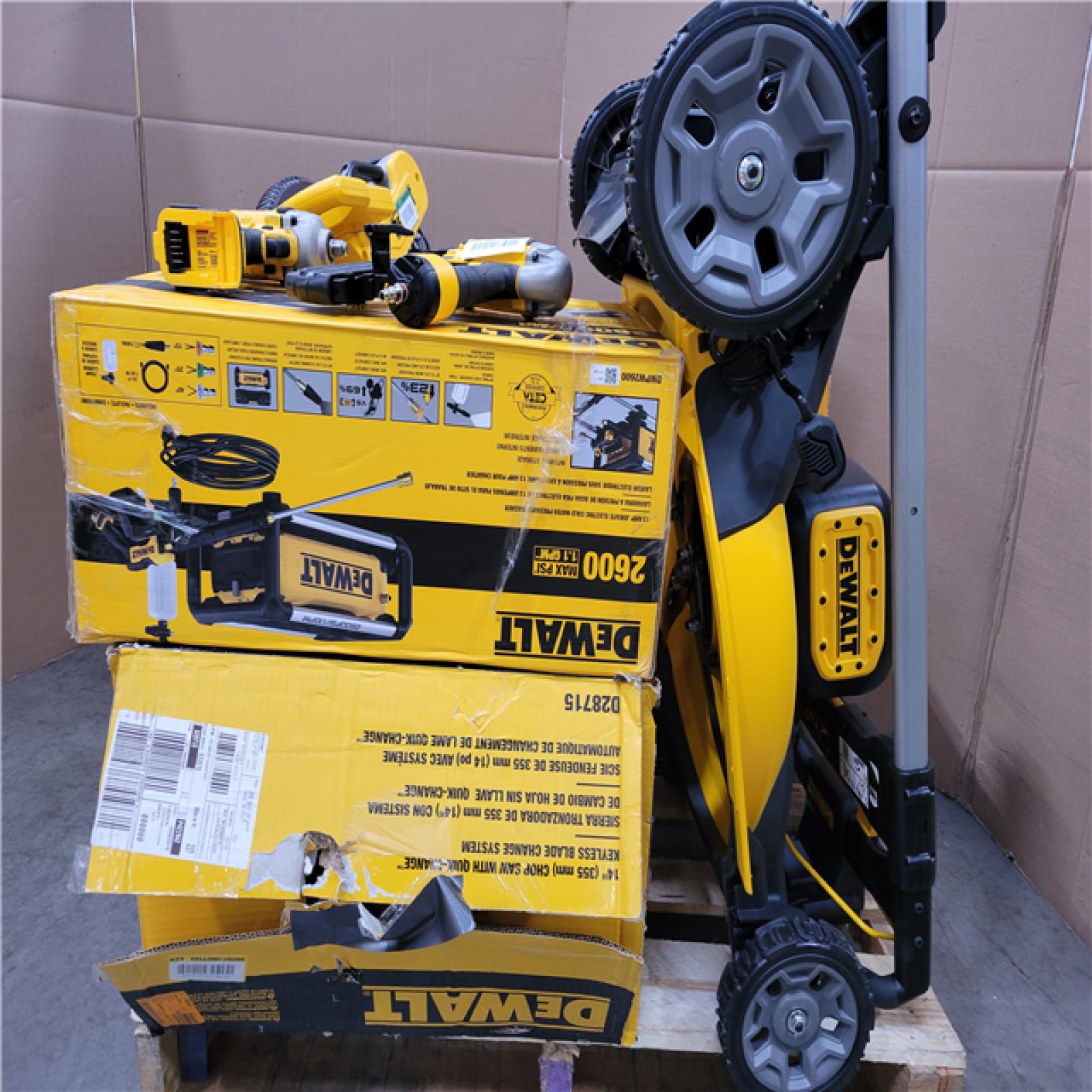 CALIFORNIA AS-IS TOOL PALLET