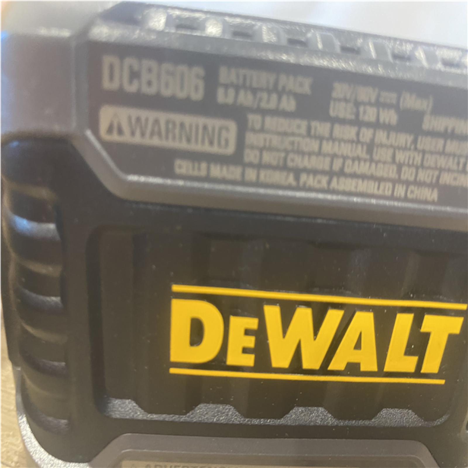 AS-IS DEWALT FLEXVOLT 20V/60V MAX Lithium-Ion 6.0Ah Battery Pack Kit