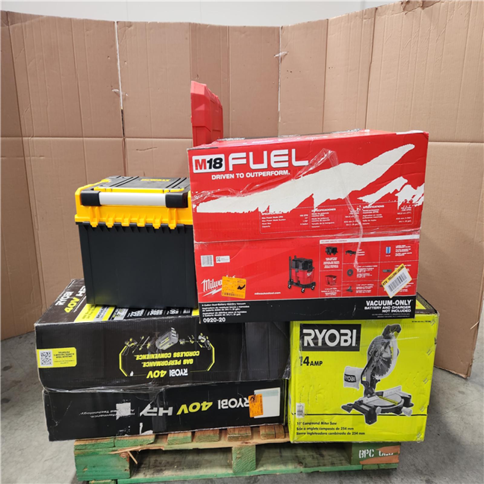 CALIFORNIA AS-IS TOOL PALLET