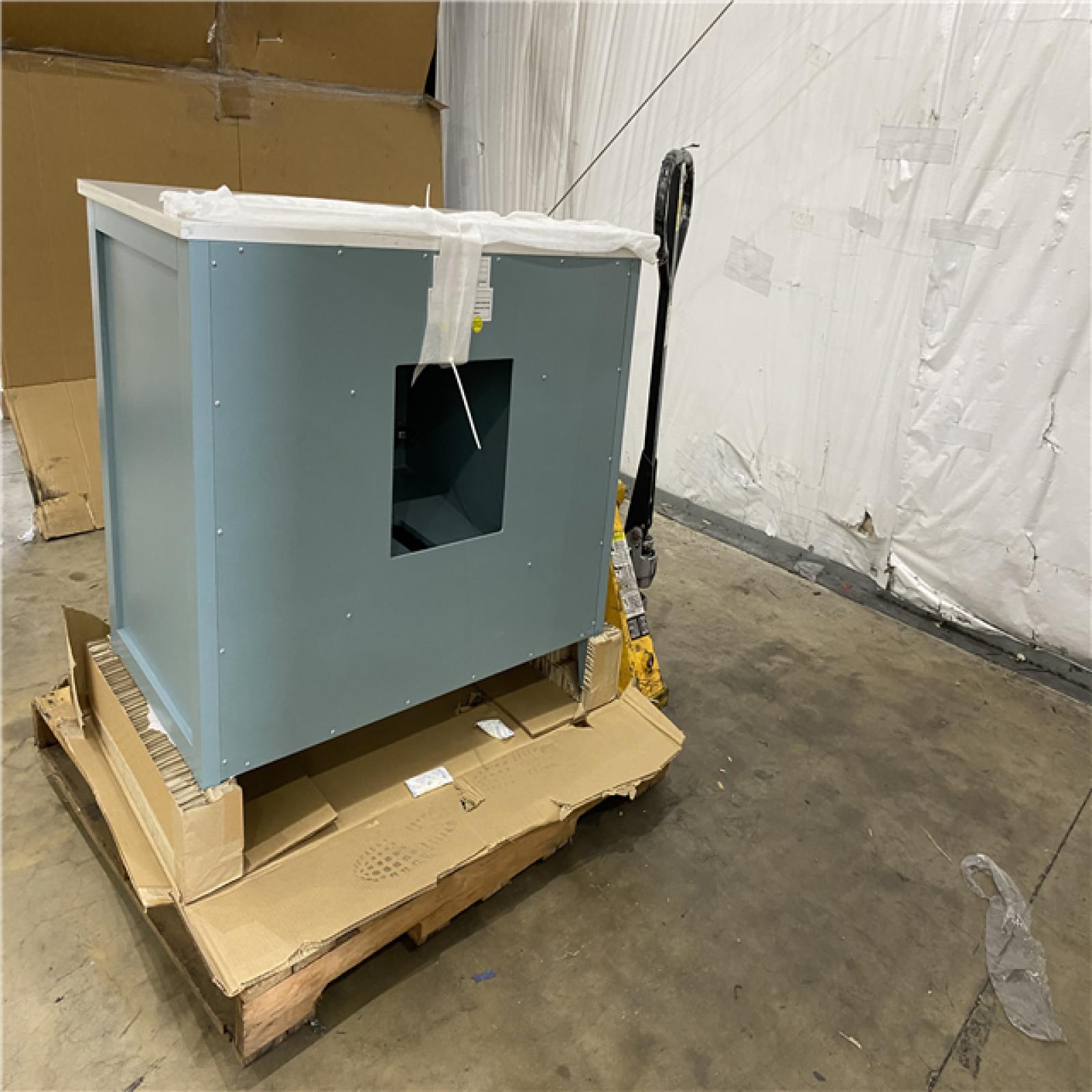 Houston As-IS 43 inch single vanity in blue