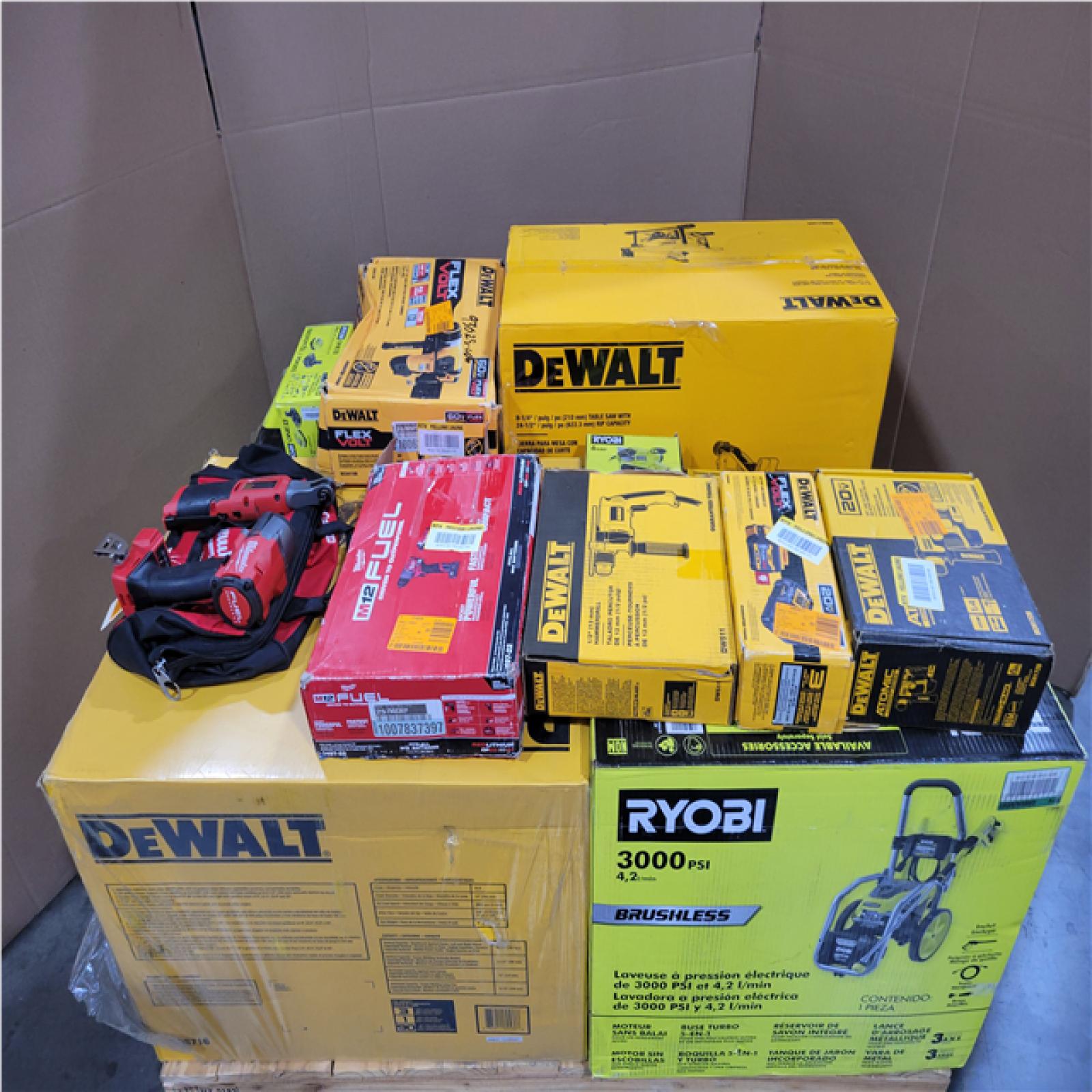 CALIFORNIA AS-IS TOOL PALLET