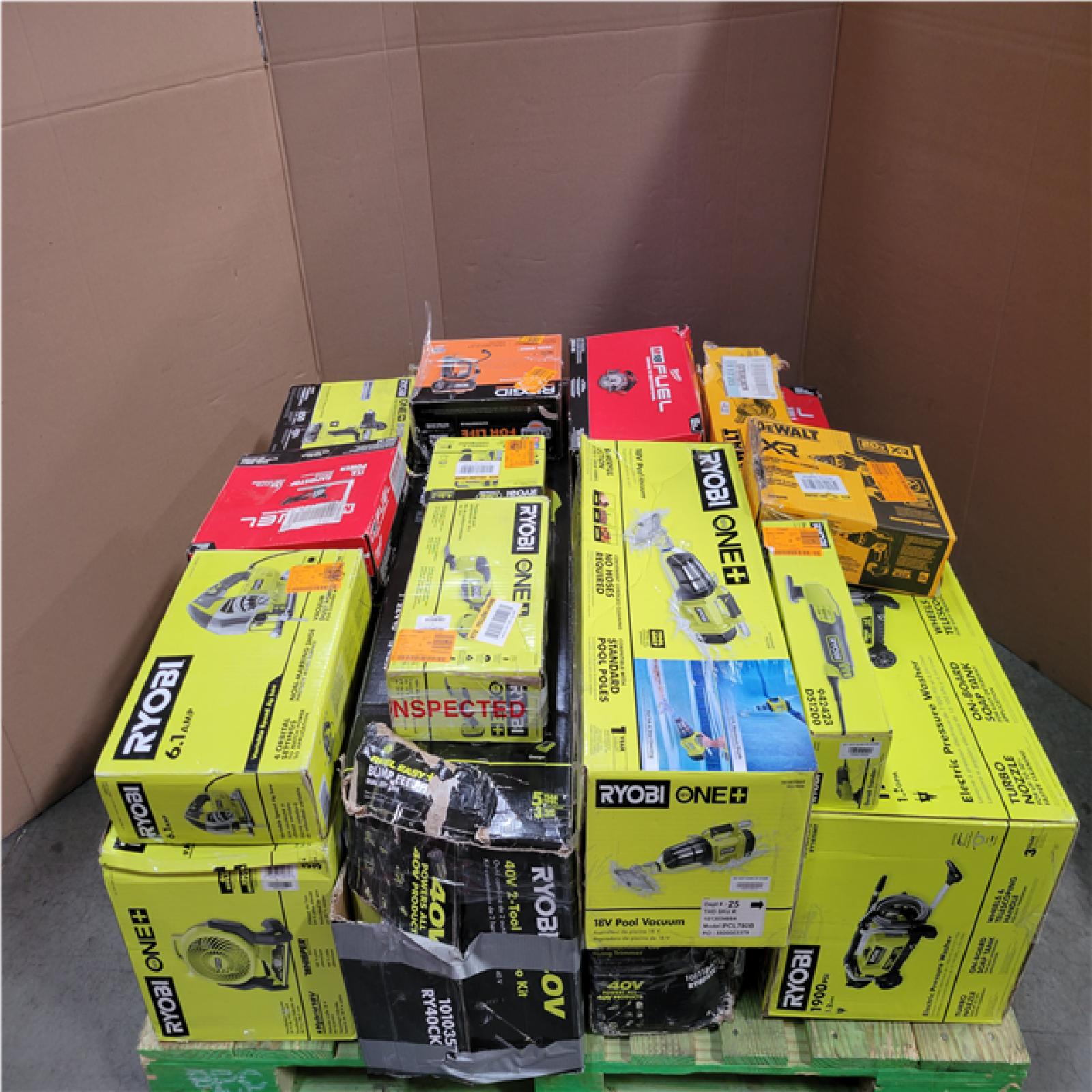 CALIFORNIA AS-IS TOOL PALLET