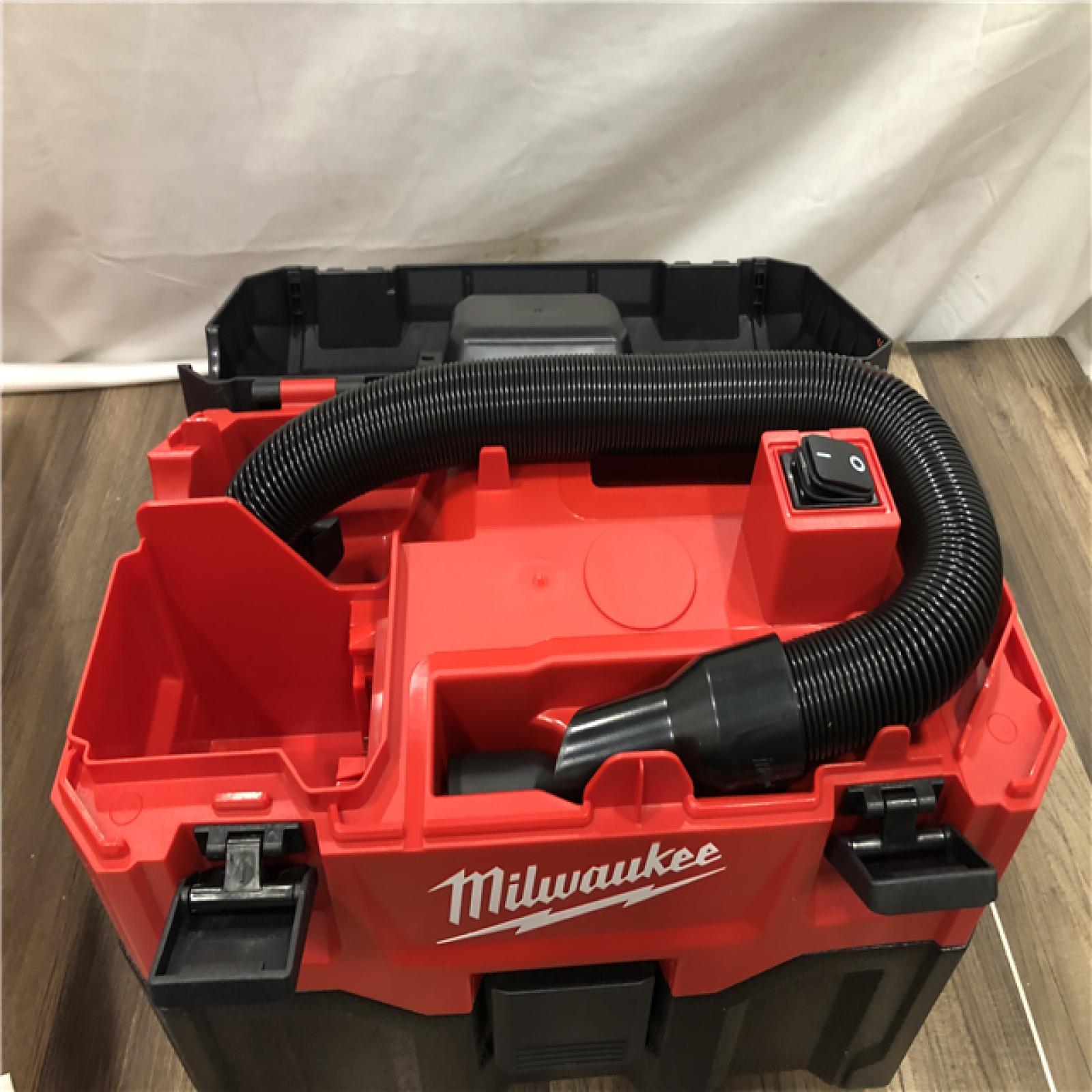 AS-IS Milwaukee 18-Volt 2 Gal. Lithium-Ion Cordless Wet/Dry Vacuum (Vacuum-Only)