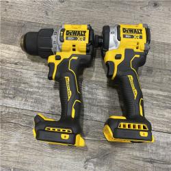 AS-IS DEWALT 20V Lithium-Ion Cordless 2-Tool Combo Kit