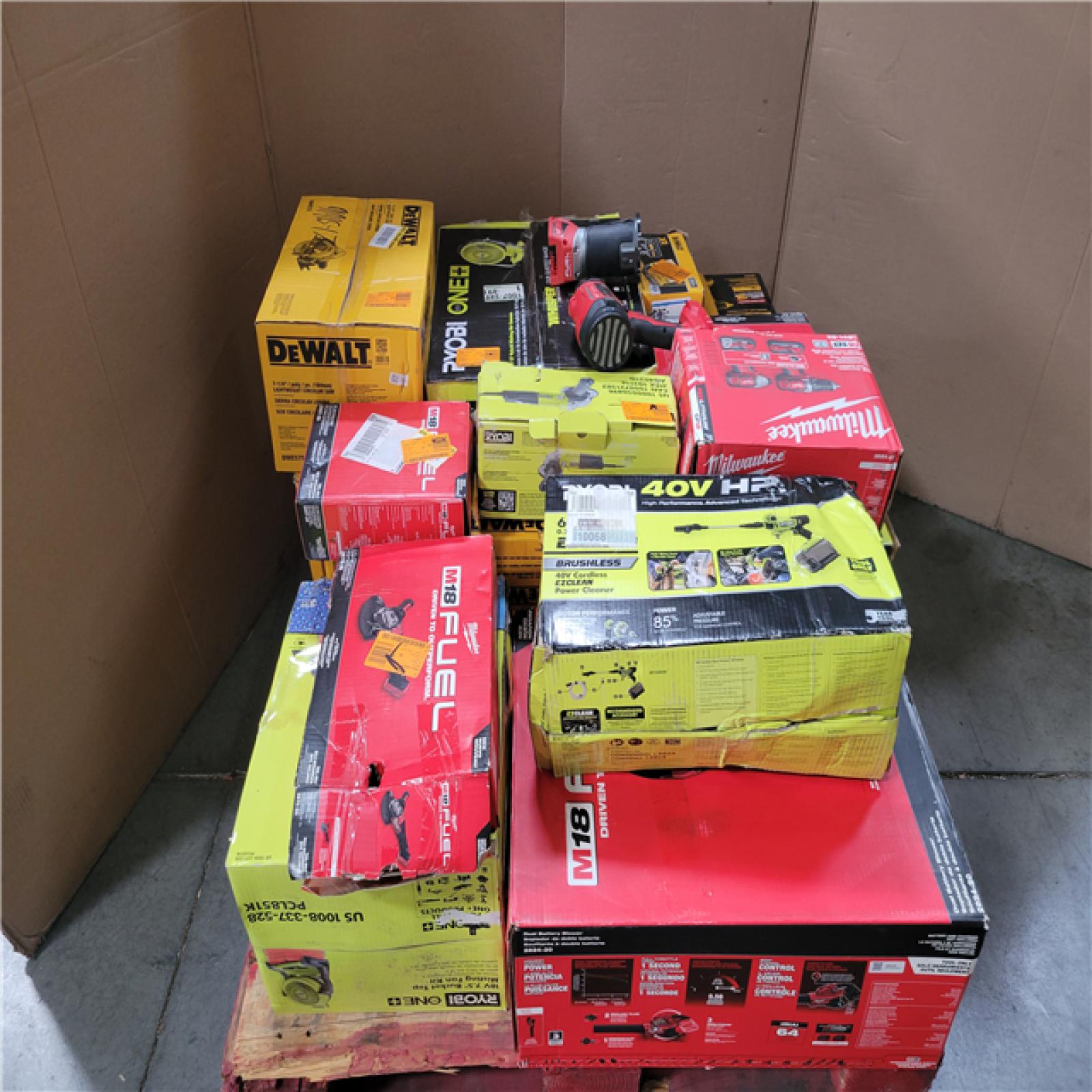 CALIFORNIA AS-IS TOOL PALLET