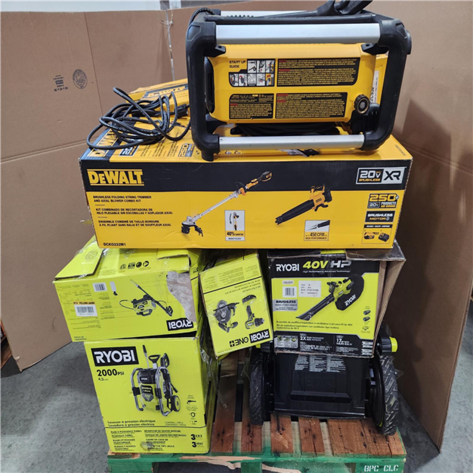 CALIFORNIA AS-IS TOOL PALLET