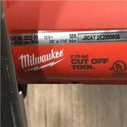 AS-IS Milwaukee FUEL 12V Lithium-Ion Brushless Cordless 3 in. Cut Off Saw (Tool-Only)