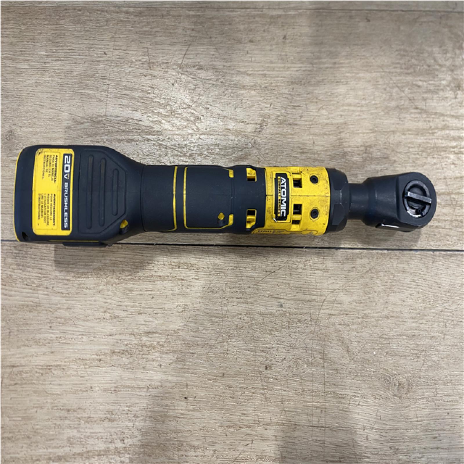 AS-IS DEWALT ATOMIC 20V MAX Cordless 3/8 in. Ratchet (Tool Only)