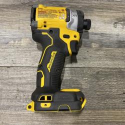 AS-IS DEWALT 20V MAX XR Lithium-Ion Brushless Cordless 3-Speed High Torque 1/4 in. Impact Driver Kit