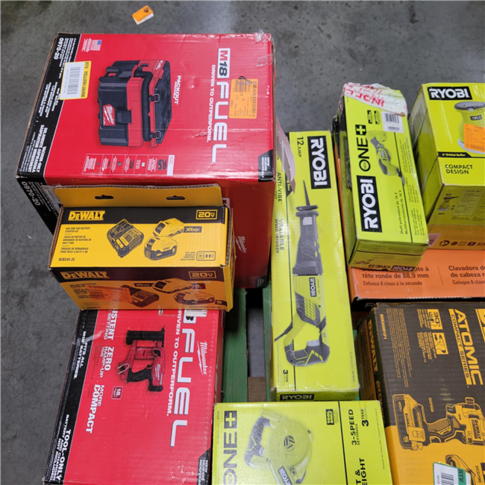 CALIFORNIA AS-IS TOOL PALLET
