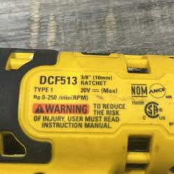 AS-IS DEWALT ATOMIC 20V MAX Cordless 3/8 in. Ratchet (Tool Only)