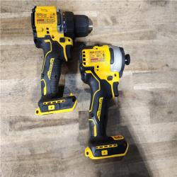 HOUSTON LOCATION - AS-IS DEWALT ATOMIC 20-Volt MAX Lithium-Ion Cordless Combo Kit